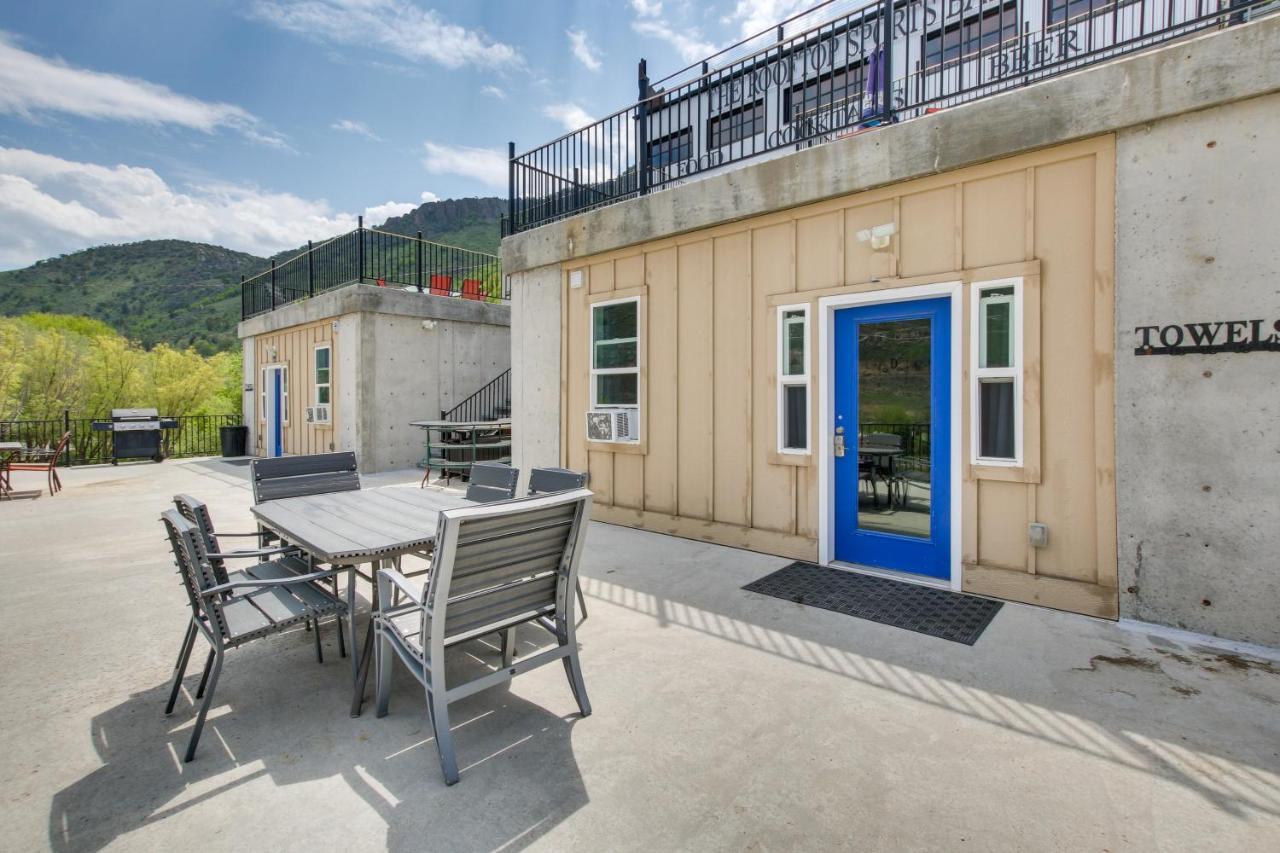 Central Lava Hot Springs Studio With Deck And Views! Exterior foto