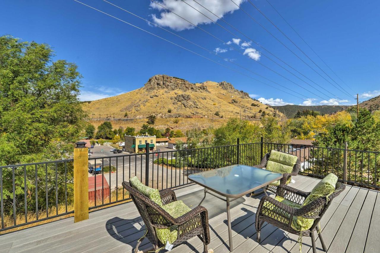 Central Lava Hot Springs Studio With Deck And Views! Exterior foto
